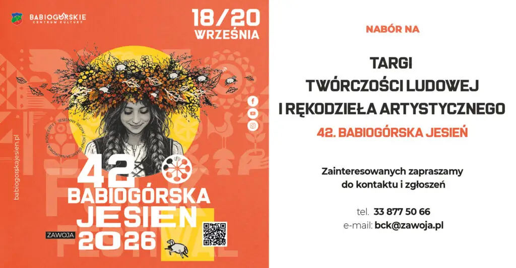 Targi Twórczości Ludowej i Rękodzieła Artystycznego w Zawoi – zaproszenie dla twórców