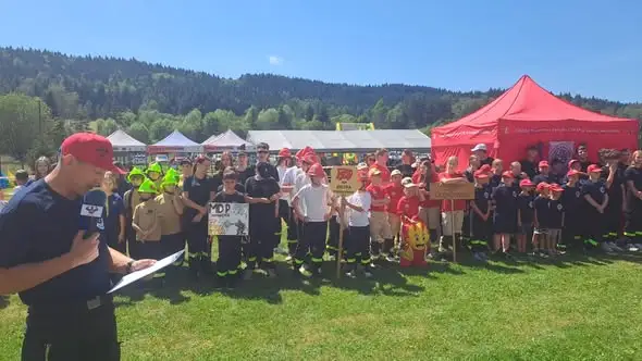Młodzieżowa Drużyna Pożarnicza z Bystrej na podium mistrzostw