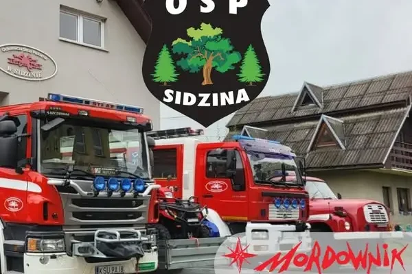 OSP Sidzina partnerem XV MORDOWNIK – bezpieczeństwo na trasach zawodów