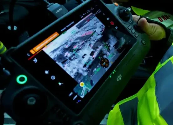 Małopolskie OSP ćwiczą z dronami: wspólna transmisja obrazu na żywo