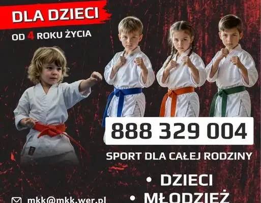 Zapisy na karate Oyama w Stryszawie – start 8 września