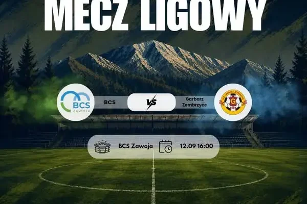 LKS Zawoja wraca na własne boisko – mecz z Garbarzem Zembrzyce już 12 września