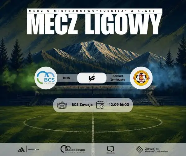 LKS Zawoja wraca na własne boisko – mecz z Garbarzem Zembrzyce już 12 września