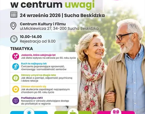 Małopolska Konferencja „Zdrowie w centrum” w Suchej Beskidzkiej – 24 września